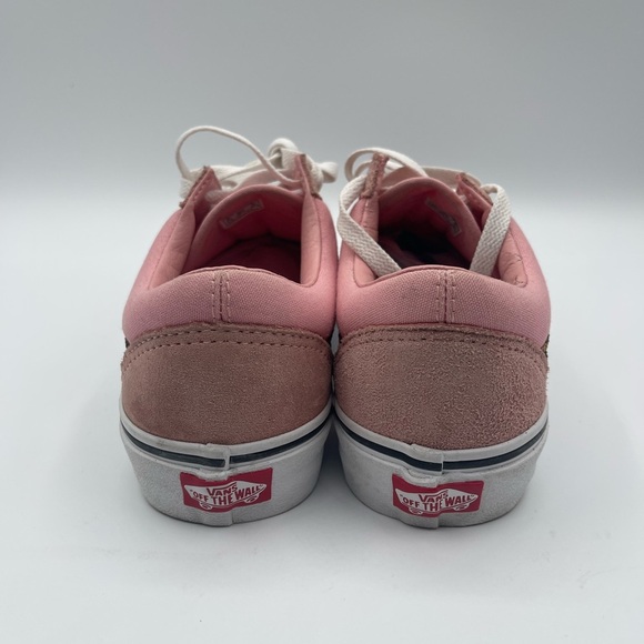 Vans Women's Pink Leopard Sneakers Vans Old Skool Pink JD Exclusive SZ 7.5 - Picture 6 of 8